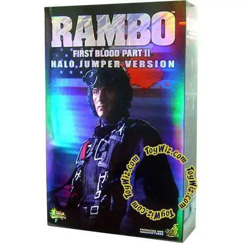 First Blood Part II Rambo Action Figure [Halo Jumper ]
