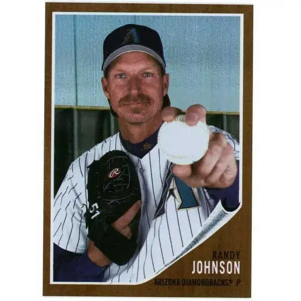 MLB 2021 Topps Archives 144/150 Rainbow Foil Randy Johnson #63