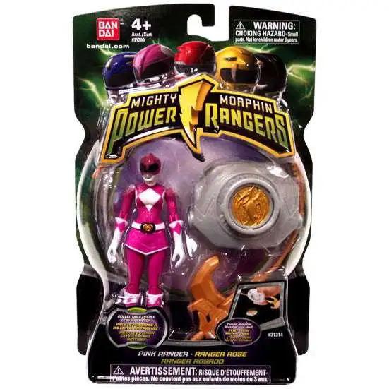 Power Rangers Mighty Morphin 2010 Pink Ranger Action Figure