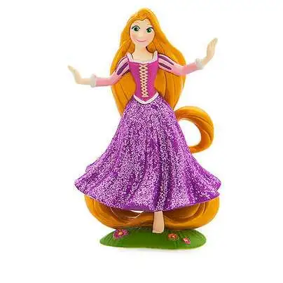 Disney Princess Tangled Rapunzel in Gown Exclusive 3-Inch PVC Figure [Glitter Loose]