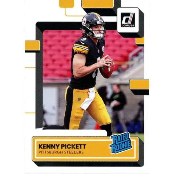 NFL Pittsburgh Steelers 2022 Donruss Football Kenny Pickett #301 [Rated Rookie]