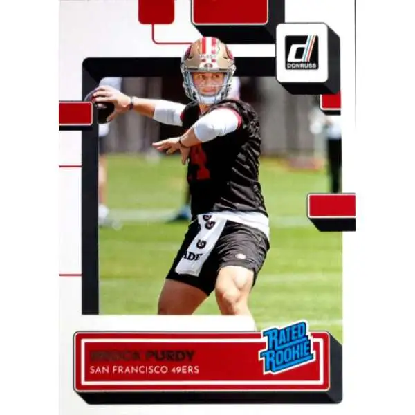 NFL San Francisco 49ers 2022 Instant Weekly Football Single Card 1 of 2247 Brock  Purdy 186 Rookie Card, Leads 49ers to 10th Straight Win with 3 Touchdowns -  ToyWiz