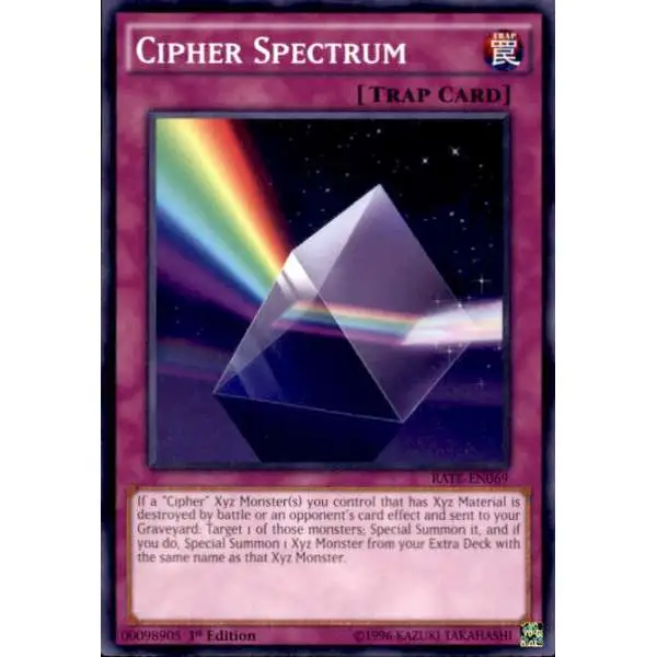 YuGiOh Raging Tempest Common Cipher Spectrum RATE-EN069