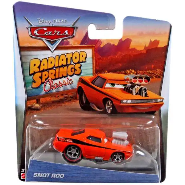 Disney / Pixar Cars Radiator Springs Classic Snot Rod Diecast Car
