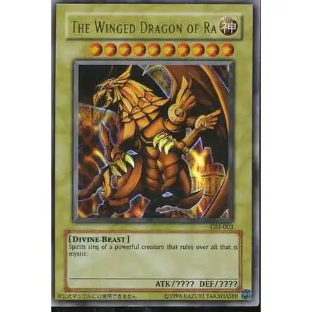 YuGiOh Ultra Rare The Winged Dragon of Ra GBI-003 [Lightly Played]