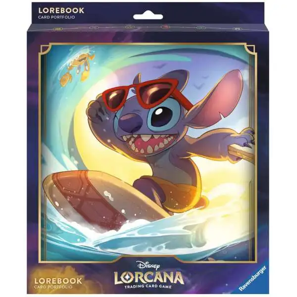 Disney Lorcana Trading Card Game The First Chapter Stitch Portfolio