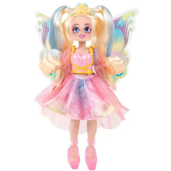 Royale High Series 2 Raynebow the Light Fairy 9-Inch Doll [Fairy Journal, Comb & Virtual Item Code for Light Wings]