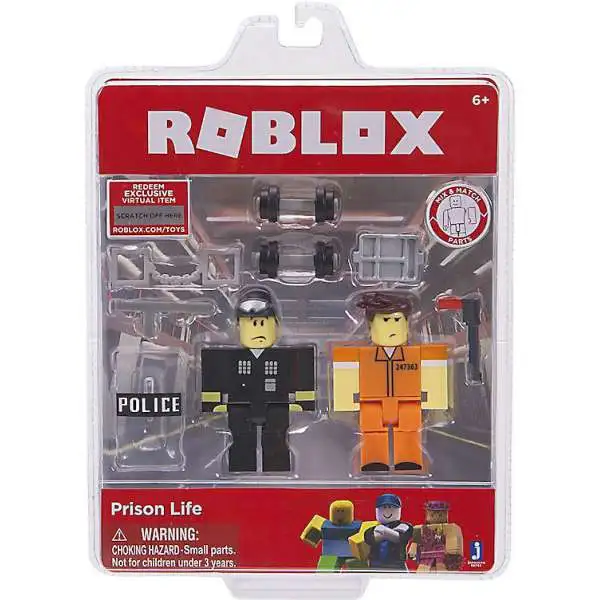 Roblox Prison Life Action Figure Game Pack