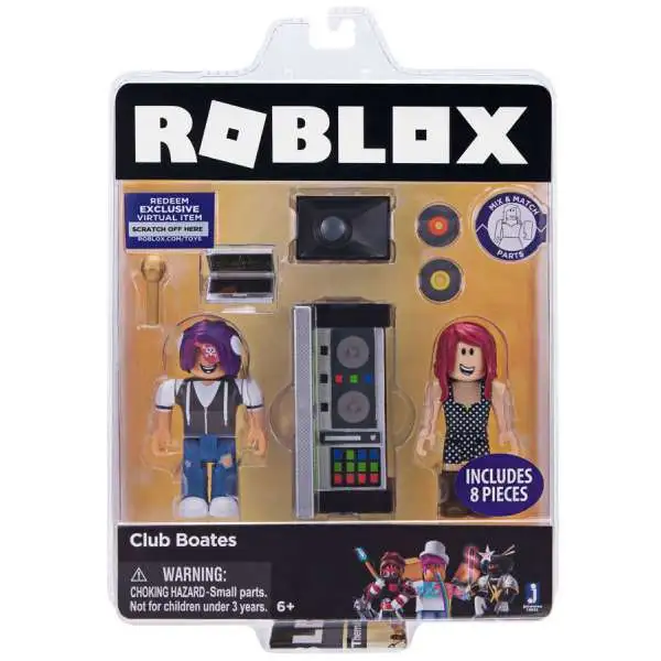 Roblox Celebrity Collection Club Boates Action Figure Game Pack