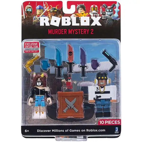 Roblox Murder Mystery 2 Action Figure Game Pack