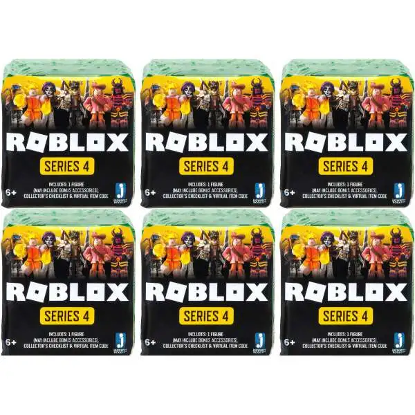 Roblox Celebrity Collection Series 4 LOT of 6 Mystery Packs
