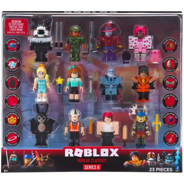 Series 6 Roblox Classics Exclusive Action Figure 12-Pack