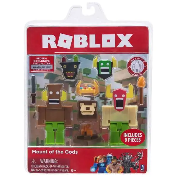 Roblox Mount of the Gods Action Figure Game Pack