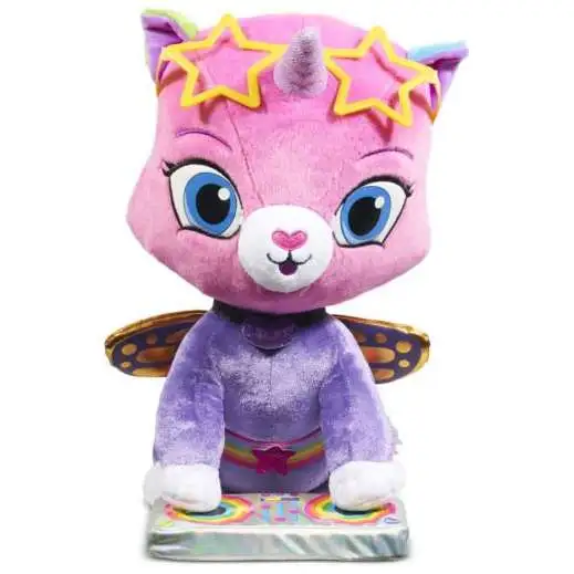 Nickelodeon Rainbow Butterfly Unicorn Kitty DJ Felicity Plush