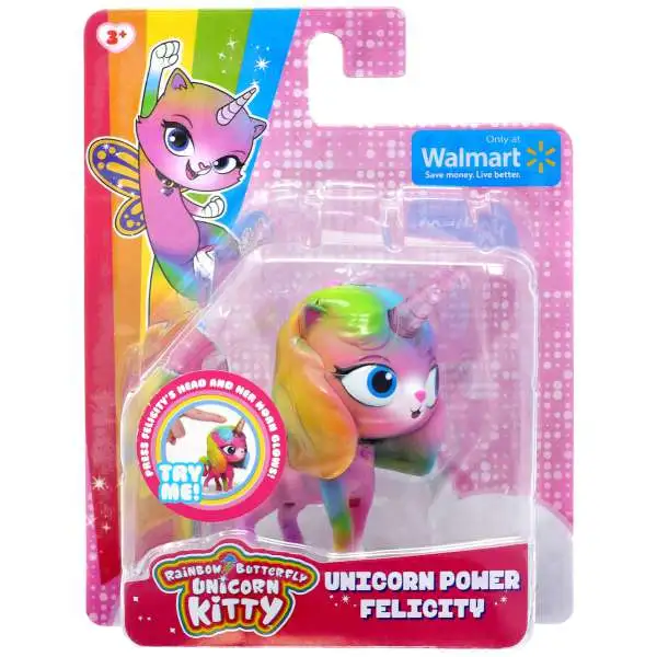 Nickelodeon Rainbow Butterfly Unicorn Kitty Unicorn Power Felicity Exclusive Figure