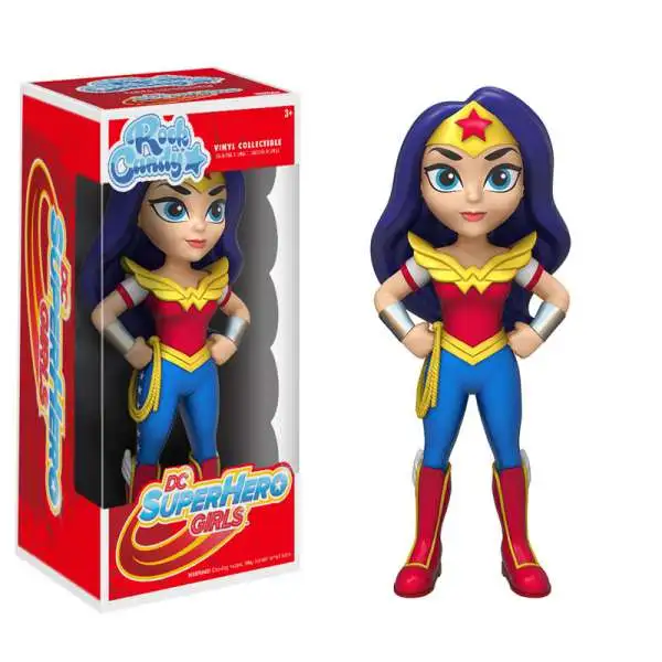 Funko DC Super Hero Girls Rock Candy Wonder Woman Vinyl Figure [SHG]