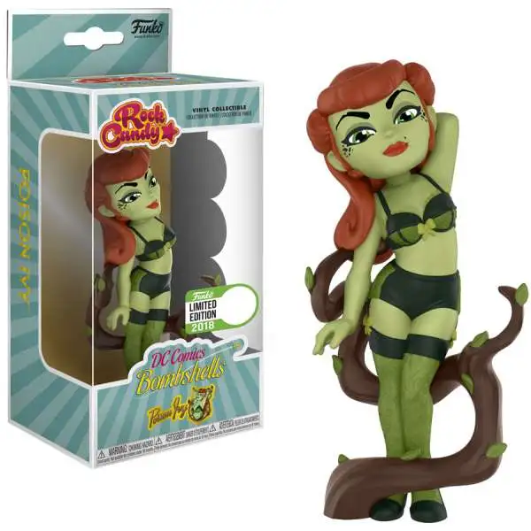 Funko DC Bombshells Rock Candy Poison Ivy Exclusive Vinyl Figure