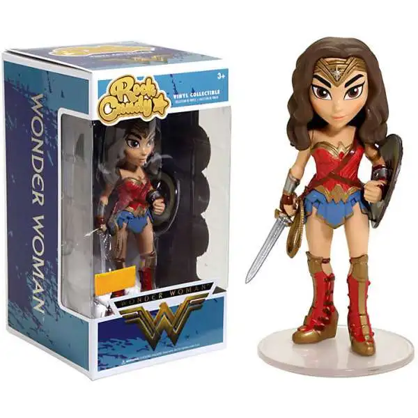 Funko DC Rock Candy Wonder Woman Exclusive Vinyl Figure [Shield & Sword]