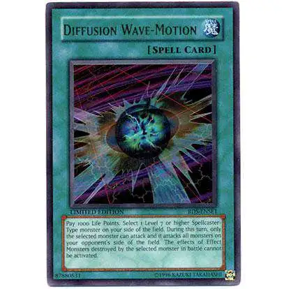 YuGiOh Rise of Destiny Special Edition Ultra Rare Diffusion Wave-Motion RDS-ENSE1