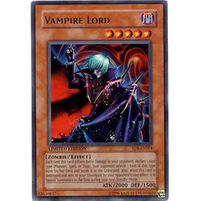 YuGiOh Rise of Destiny Special Edition Ultra Rare Vampire Lord RDS-ENSE4