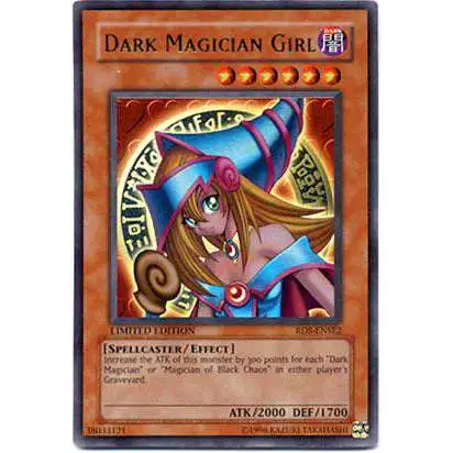 YuGiOh Rise of Destiny Special Edition Ultra Rare Dark Magician Girl RDS-ENSE2 [Damaged]