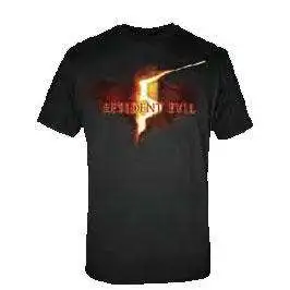Resident Evil Logo T-Shirt RE5 [Adult Small]
