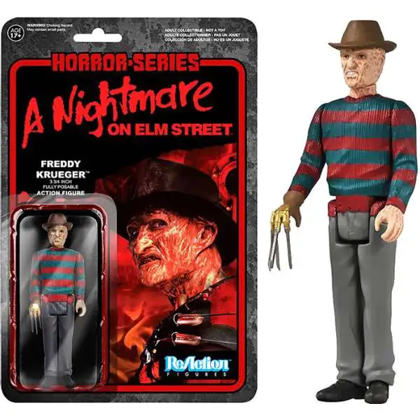 Funko Nightmare on Elm Street ReAction Freddy Krueger Action Figure [Damaged Package]