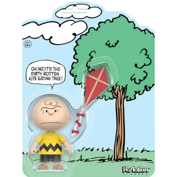 Peanuts ReAction Charlie Brown and the Kite-Eating Tree Action Figure [Comic Panel]