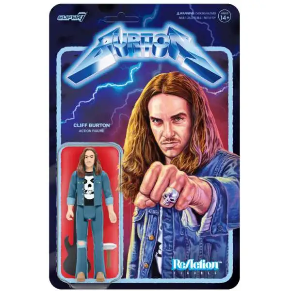 ReAction Metallica Cliff Burton Action Figure