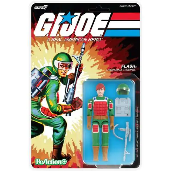 GI Joe ReAction+ Flash Action Figure [Comic]