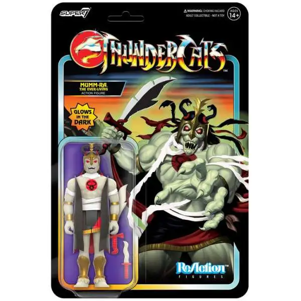 ReAction Thundercats Mumm-Ra Action Figure [Glow-in-the-Dark]