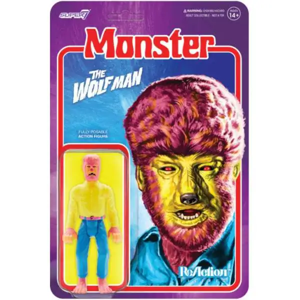 ReAction The Wolf Man (1941) Universal Monsters The Wolf Man Action Figure [Costume Colors]