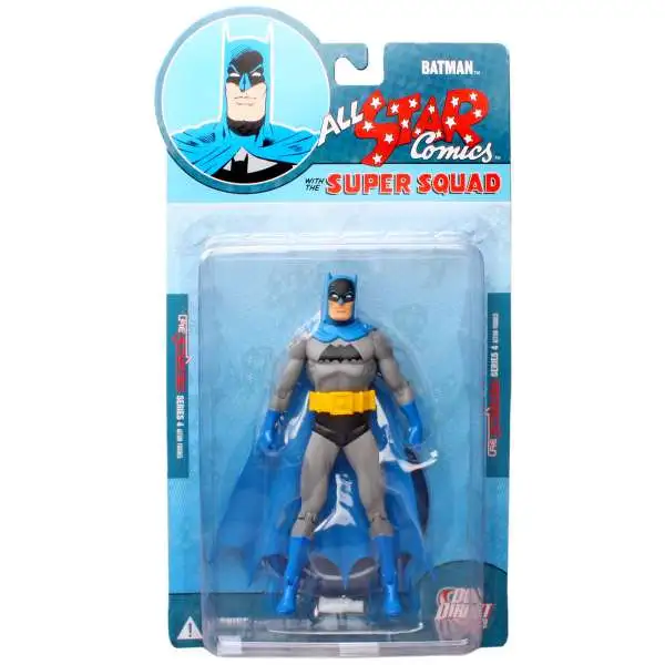 Reactivated Series 4 All Star Comics Super Squad Batman Action Figure