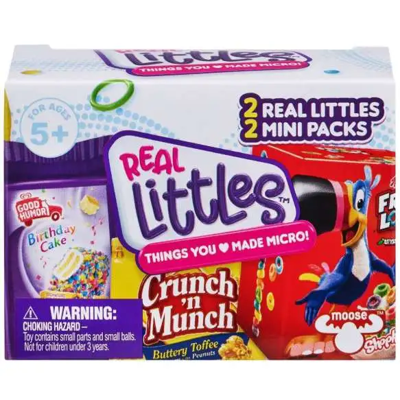 Shopkins Real Littles Season 14 Mystery Pack [2 Shopkins & 2 Mini Packs]