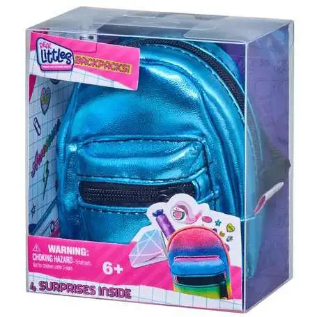 Shopkins Real Littles Backpacks! Series 2 Mystery Pack [1 RANDOM Mini Backpack & 6 Surprises]