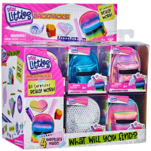 Real Littles Backpack Mini Bags Single Pack Collection Surprise