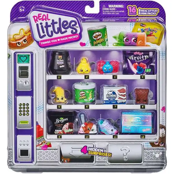 Unboxing Real Littles Season 16 Snack Time Exclusive Shopkins Pack