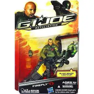 GI Joe Retaliation Firefly Action Figure [Damaged Package]