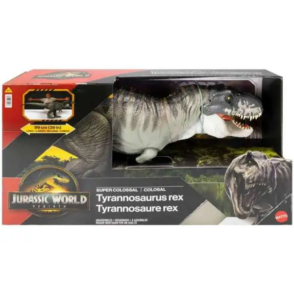 Jurassic World Rebirth Tyrannosaurus Rex Super Colossal Action