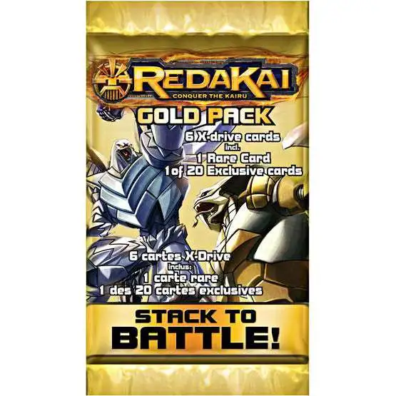 Redakai Conquer the Kairu Gold Booster Pack