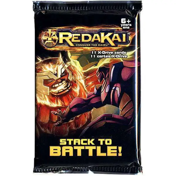 Redakai Conquer the Kairu X-Drive Power Pack Booster Pack [Hobby Edition]
