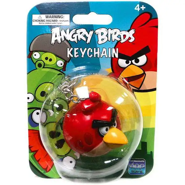Angry Birds Red Bird Keychain [Damaged Package]