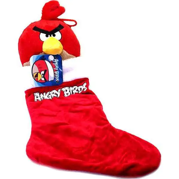 Angry Birds Red Bird Christmas Stocking