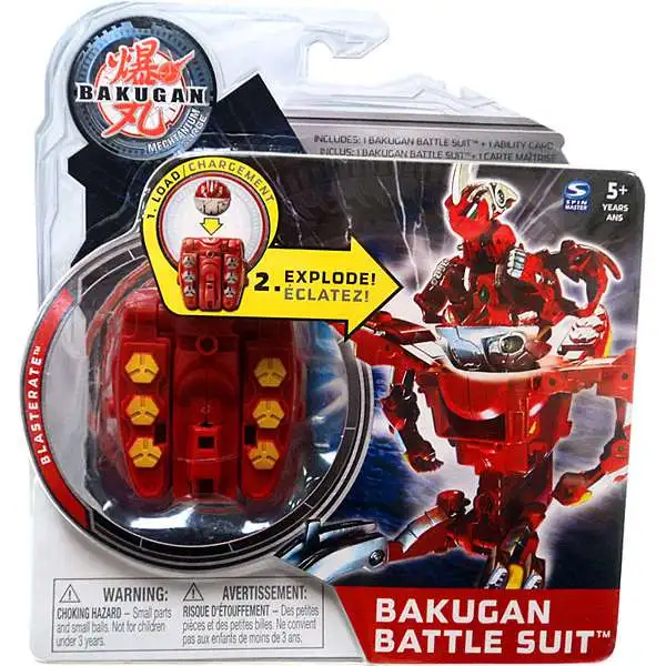 Bakugan Mechtanium Surge Blasterate Battle Suit [Red]
