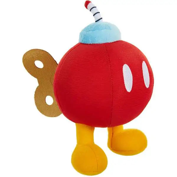 World of Nintendo Super Mario Red Bob-Omb Plush