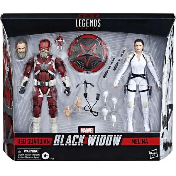 Black Widow Marvel Legends Red Guardian & Melina Vostkoff Action Figure 2-Pack