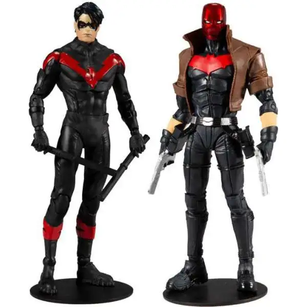 McFarlane Toys DC Multiverse Nightwing & Red Hood Action Figure 2-Pack
