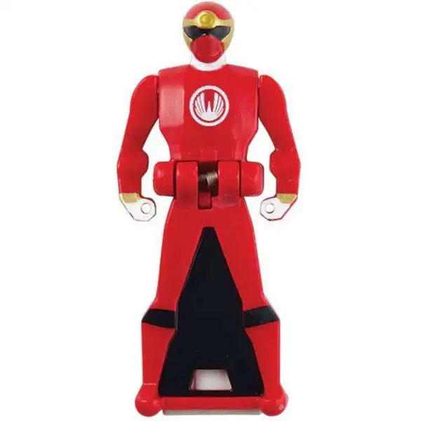 Power Rangers Sentai Legend Mini Key Super Megaforce BIOMAN Red Ultra Rare 