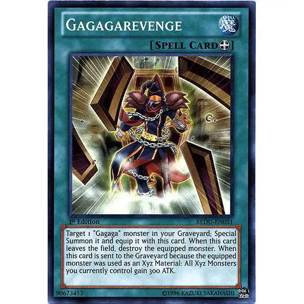YuGiOh Trading Card Game Return of the Duelist Super Rare Gagagarevenge REDU-EN051