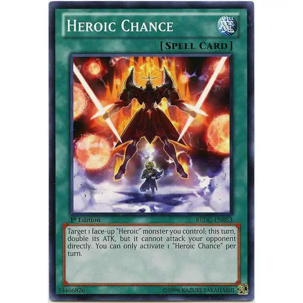 yugioh chance cards : MVP1-EN028 1st Ed Magicians' Defense Ultra Rare Card This is of Ultra Rare rarity Heroic Chance | Card Details